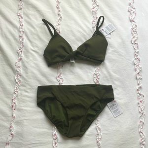 Lululemon Bikini Set Two Piece Green
